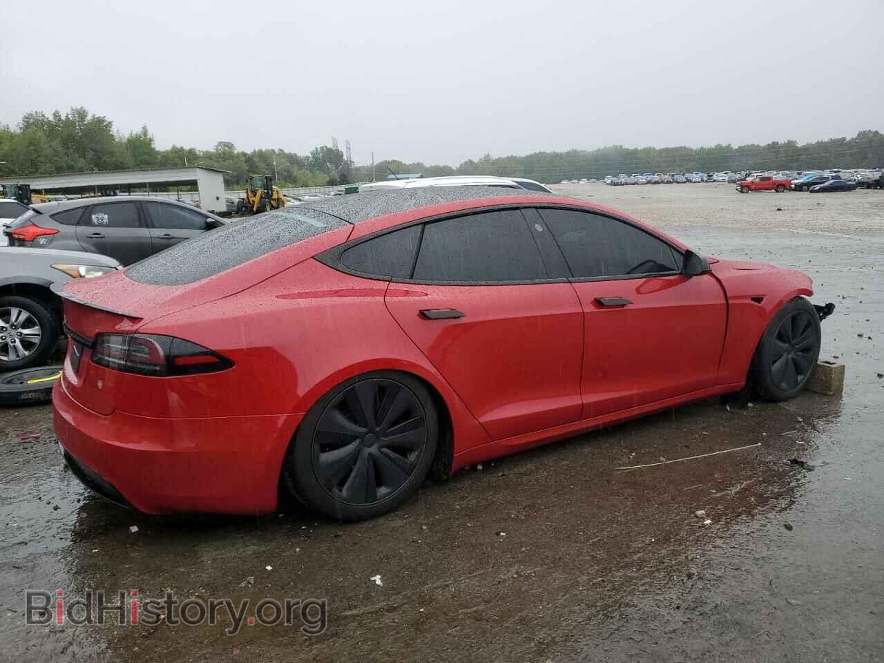 2022 TESLA MODEL S - VIN: 5YJSA1E53NF487218 - Фото 3