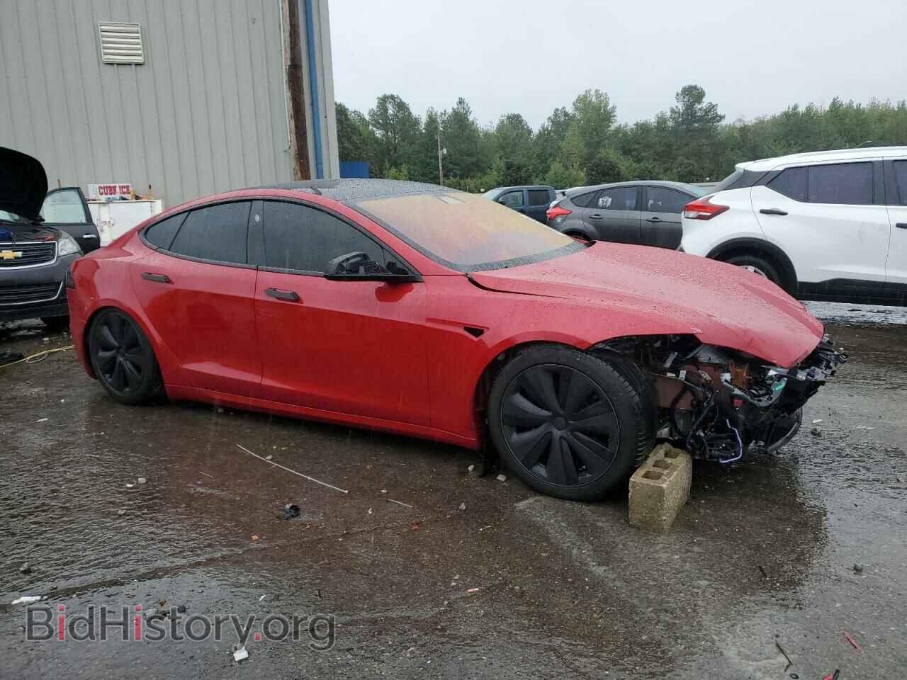 2022 TESLA MODEL S - VIN: 5YJSA1E53NF487218 - Фото 4
