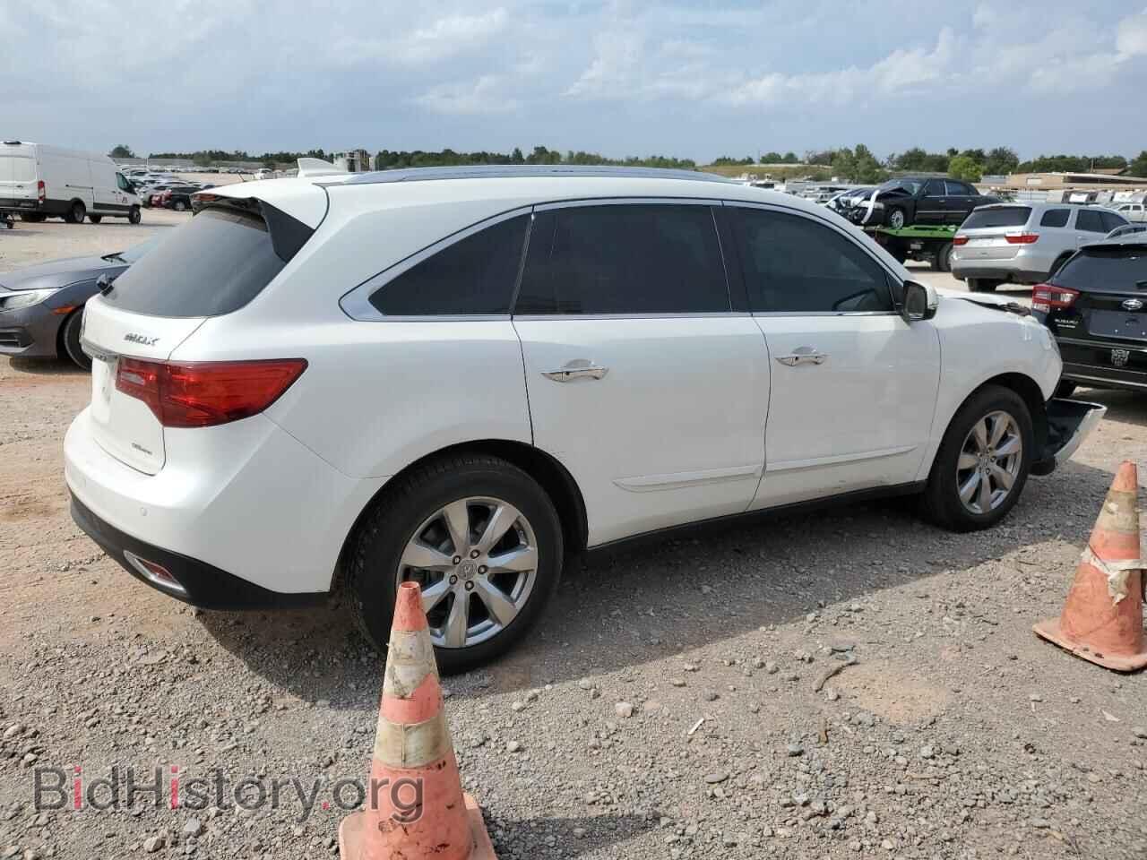 2014 ACURA MDX - VIN: 5FRYD4H85EB001161 - Фото 3