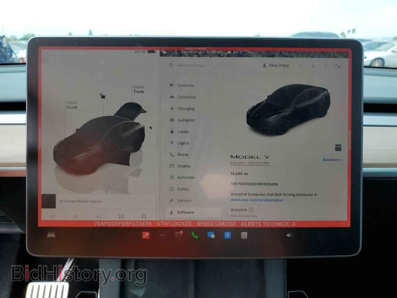 2024 TESLA MODEL Y - VIN: 7SAYGDEF0RF033438 - Photo 9