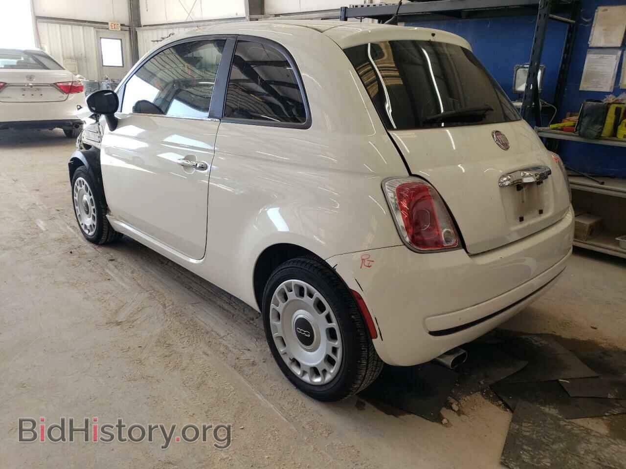 2013 FIAT 500 - VIN: 3C3CFFARXDT530954 - Фото 2