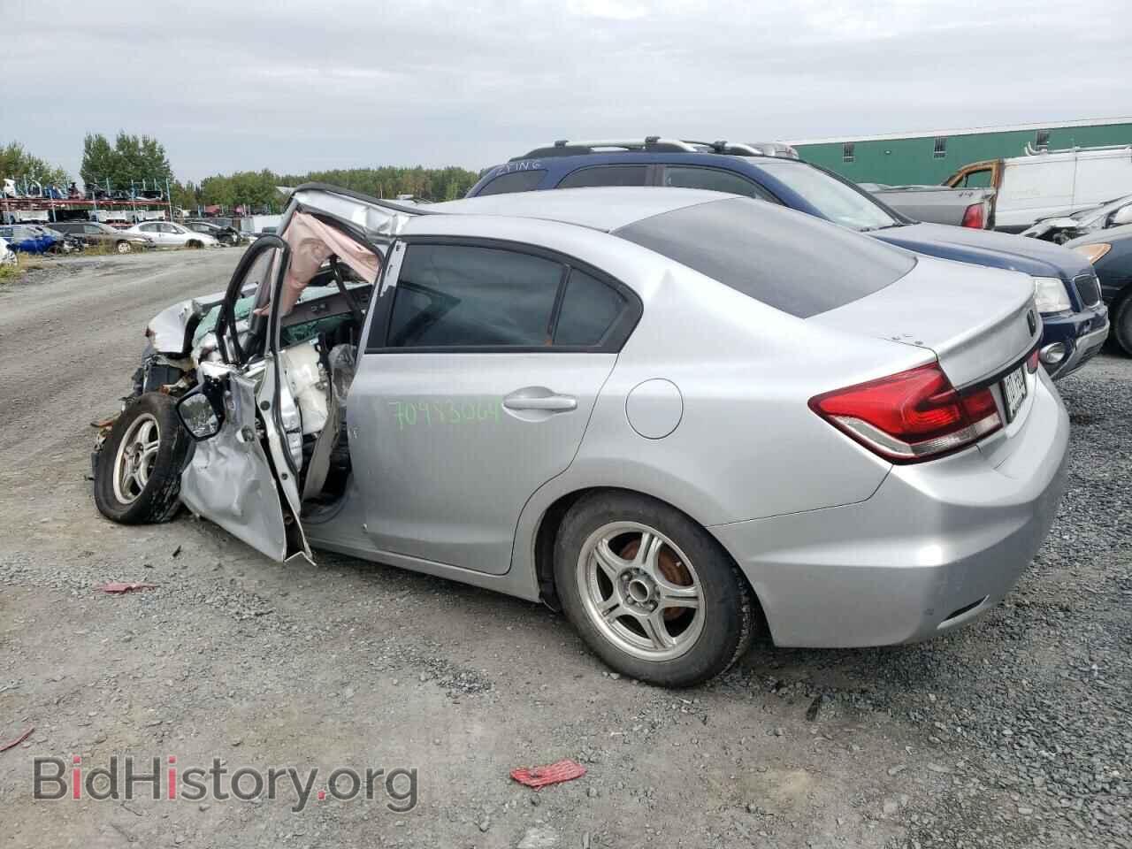 2013 HONDA CIVIC - VIN: 2HGFB2E42DH015808 - Фото 2