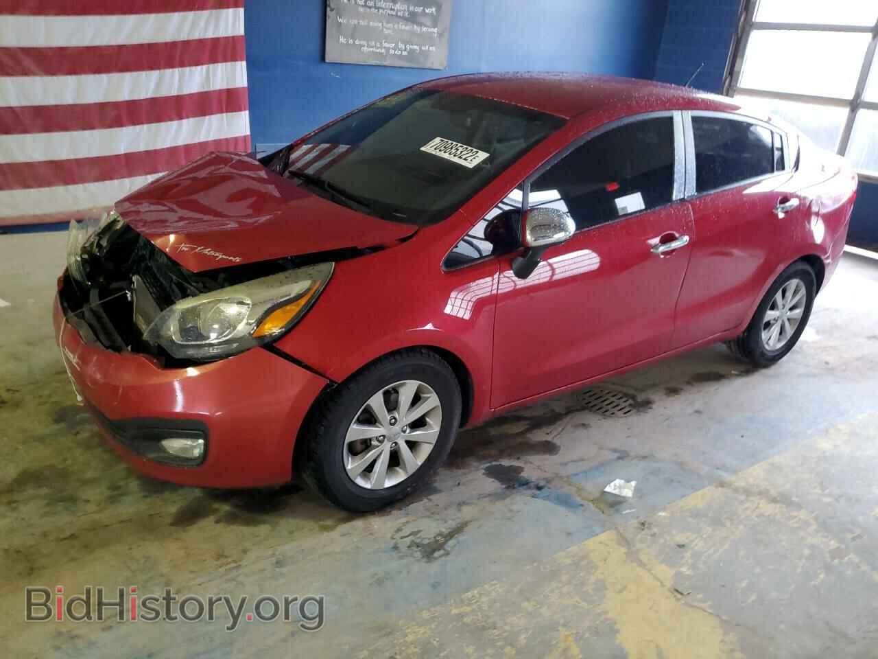 Фотография KNADN4A32C6057236 - KIA RIO 2012