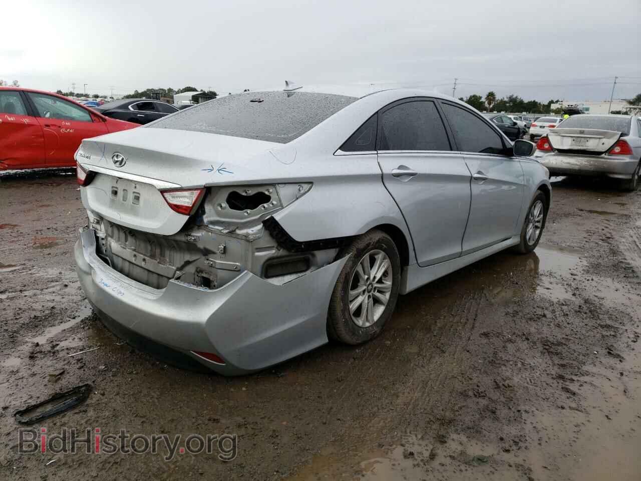 2014 HYUNDAI SONATA - VIN: 5NPEB4AC4EH871753 - Фото 3