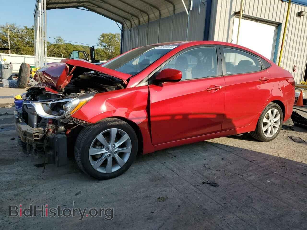Фотография KMHCU4AE3CU228182 - HYUNDAI ACCENT 2012