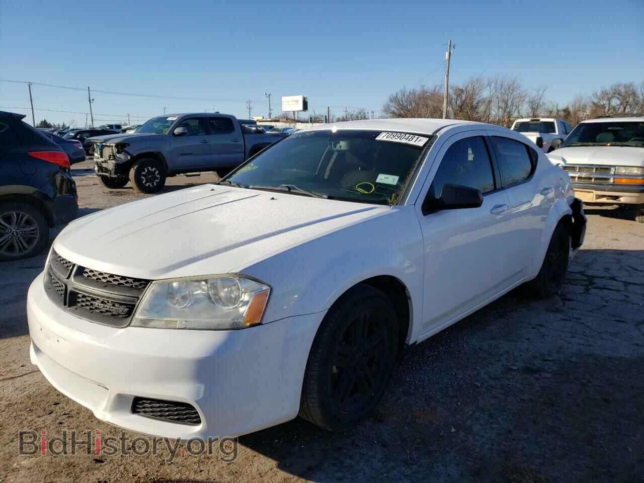 2013 DODGE AVENGER - VIN: 1C3CDZAG1DN582477 - Фото 2