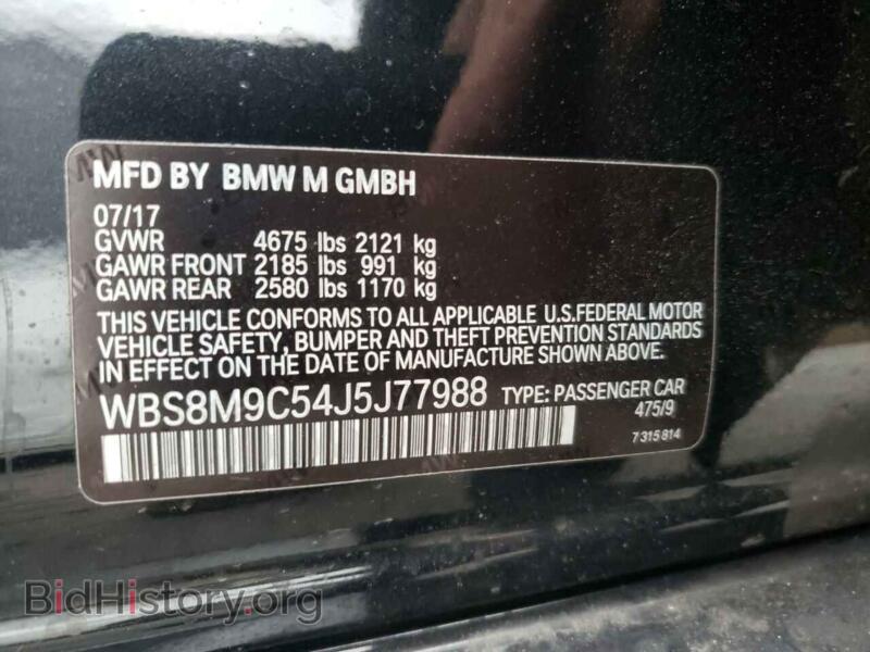2018 BMW M3 (VIN WBS8M9C54J5J77988) — photo 10 of 10
