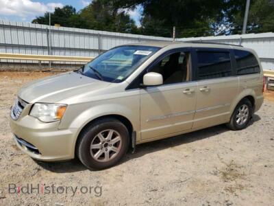 2011 Chrysler MINIVAN Touring, gold — VIN 2A4RR5DG8BR798168, Copart