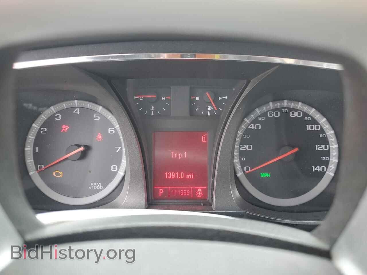 2010 GMC TERRAIN - VIN: 2CTFLGEW3A6361369 - Фото 9