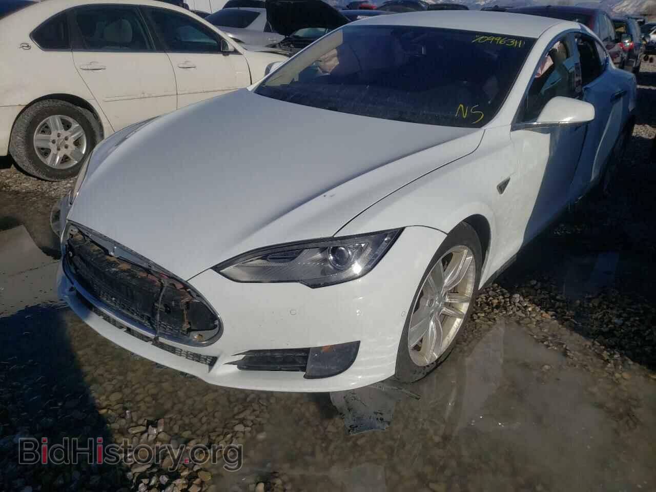 2015 TESLA MODEL S - VIN: 5YJSA1E27FF103867 - Фото 2
