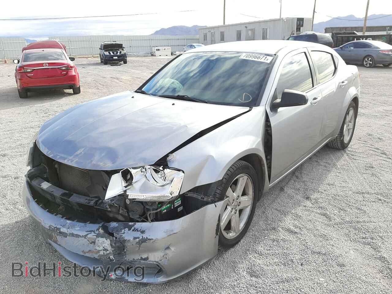 2013 DODGE AVENGER - VIN: 1C3CDZAB3DN646233 - Photo 2