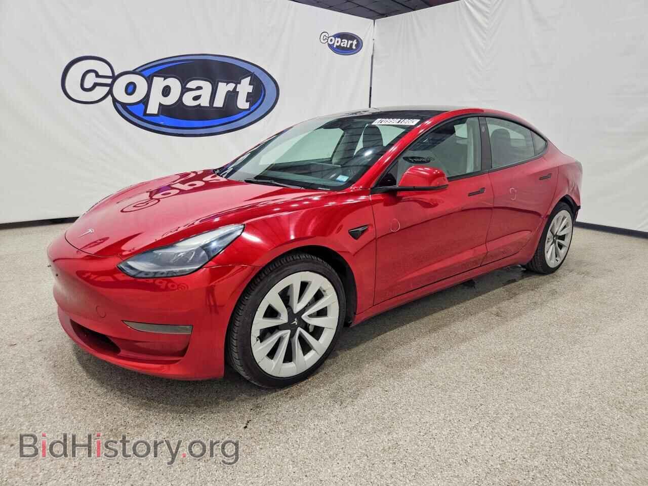 Фотография 5YJ3E1EA3PF460268 - TESLA MODEL 3 2023