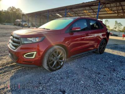 2015 Ford EDGE Sport, red — VIN 2FMTK3AP0FBC36946, Copart