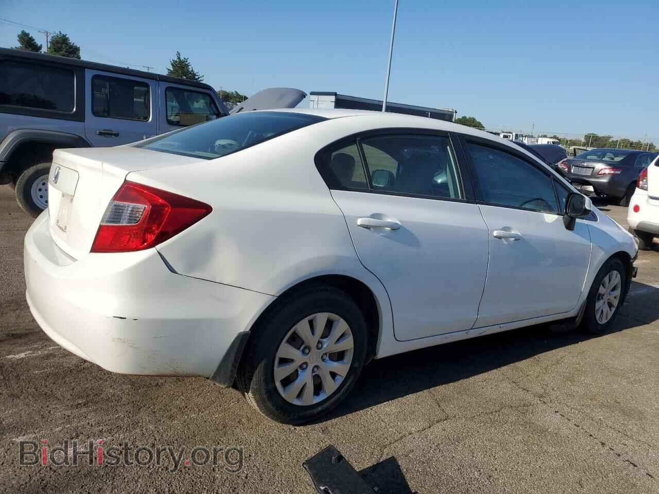 2012 HONDA CIVIC - VIN: 19XFB2F50CE063789 - Фото 3