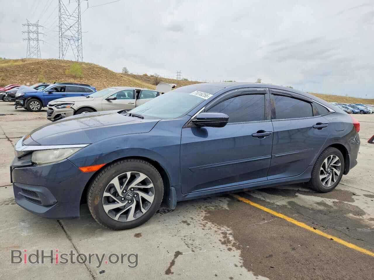2017 Honda CIVIC EX (VIN 19XFC2F75HE035847) — photo 1 of 12, Copart, damage: hail