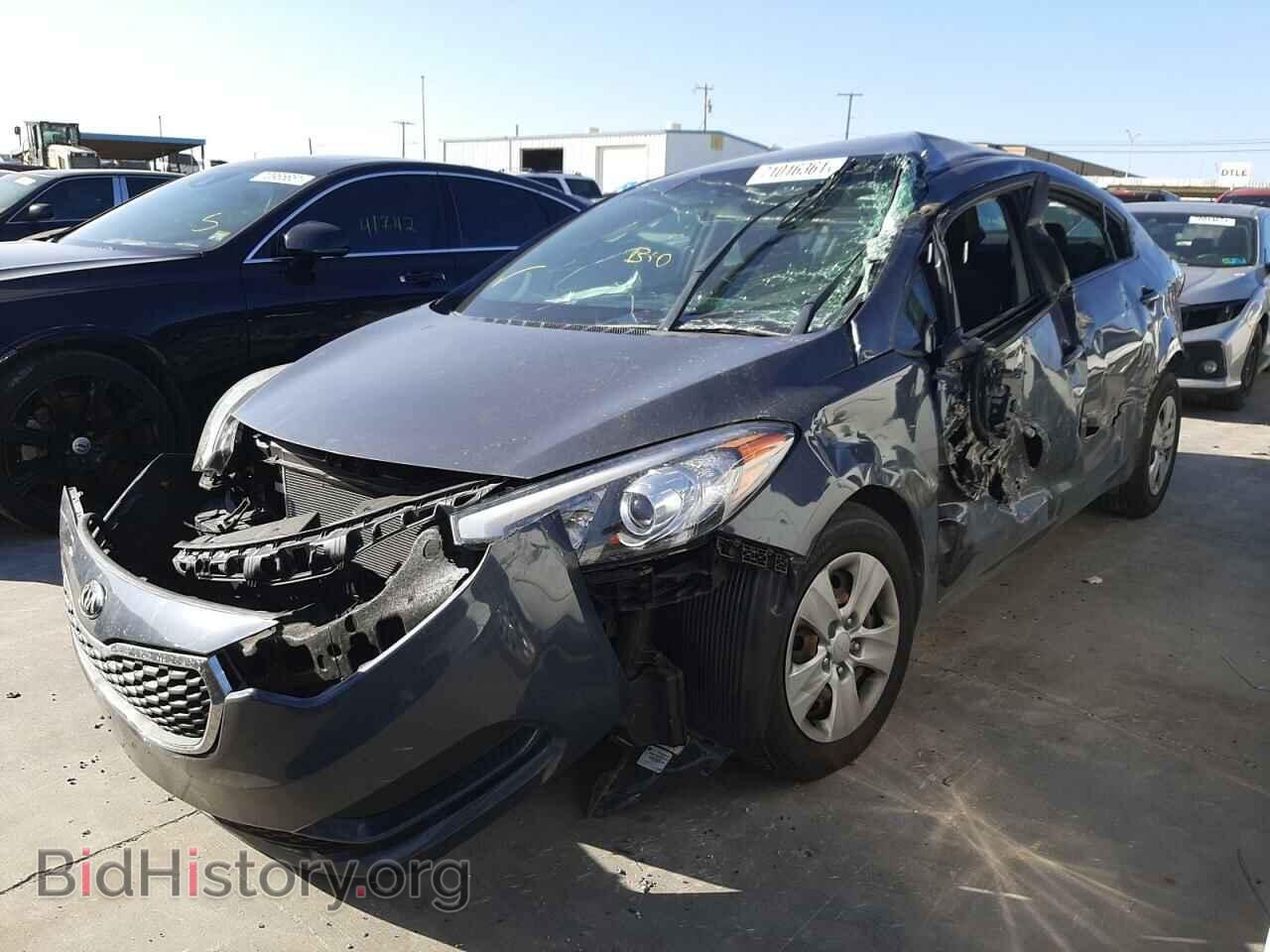 2016 KIA FORTE - VIN: KNAFK4A69G5459214 - Фото 2