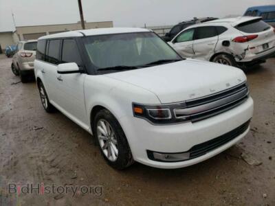 2019 Ford FLEX Flex Limit, white — VIN 2FMHK6D87KBA20730, Copart