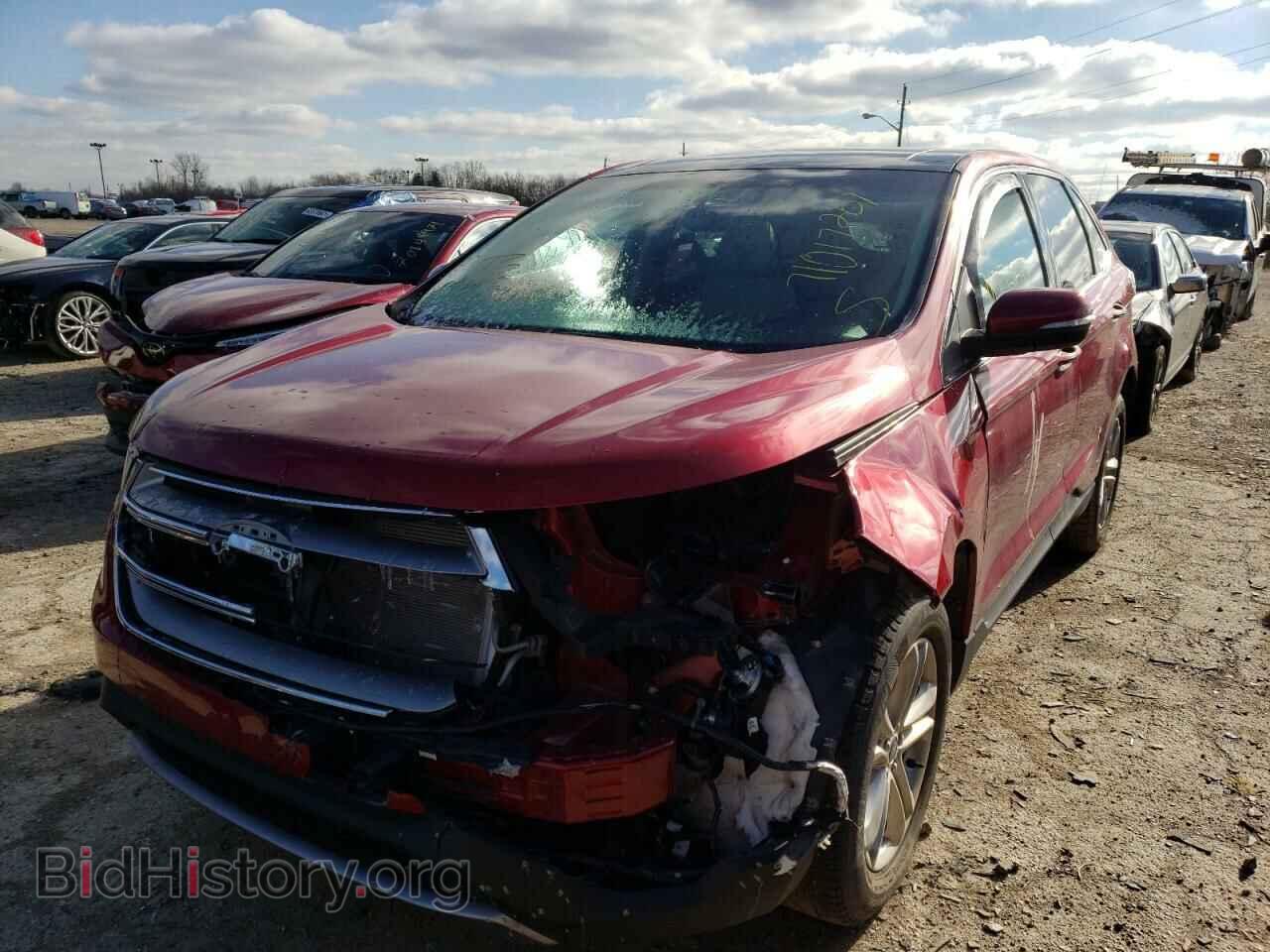 2015 FORD EDGE - VIN: 2FMTK4J94FBC19803 - Фото 2