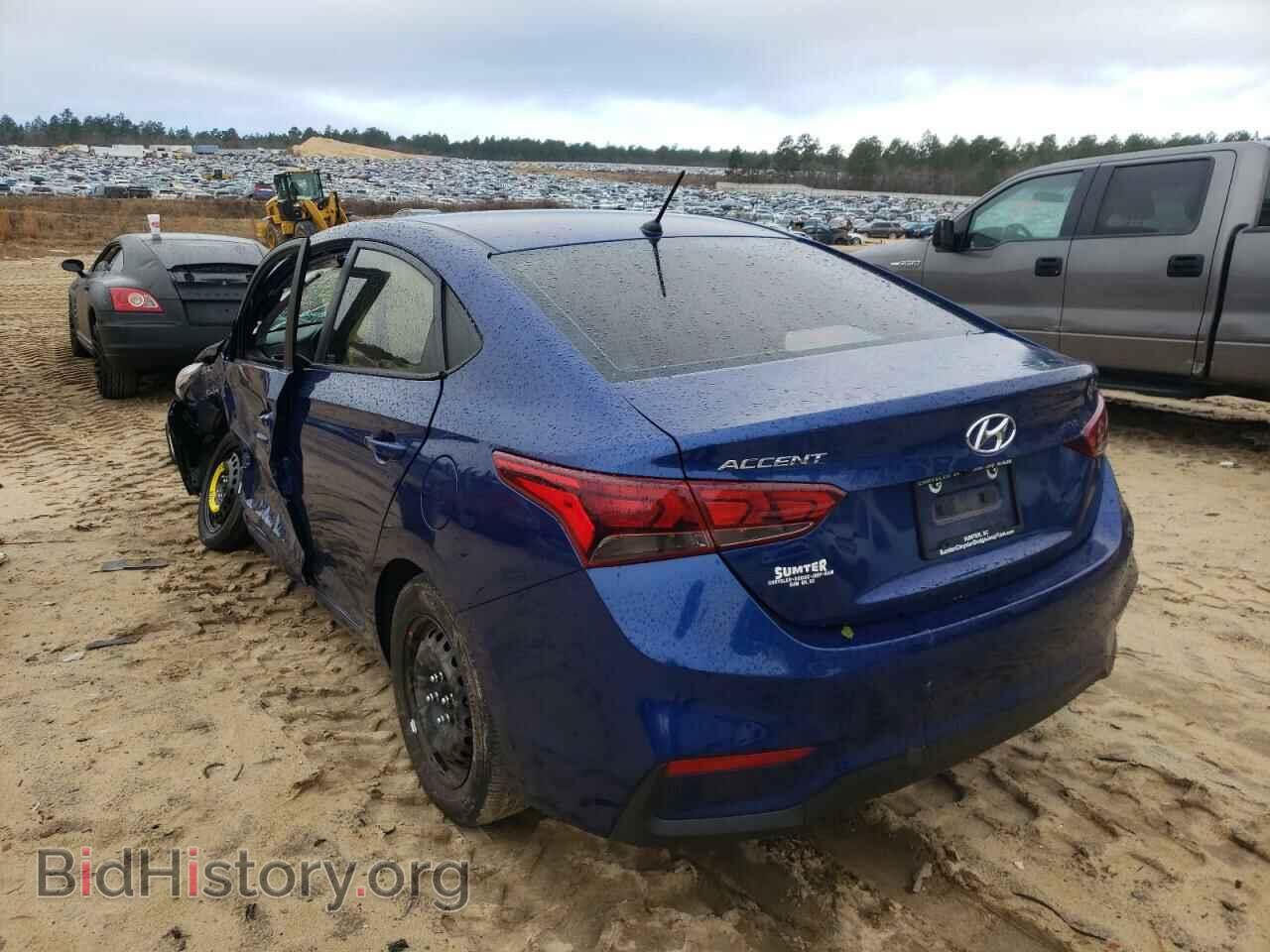 2019 HYUNDAI ACCENT - VIN: 3KPC24A36KE046529 - Фото 3