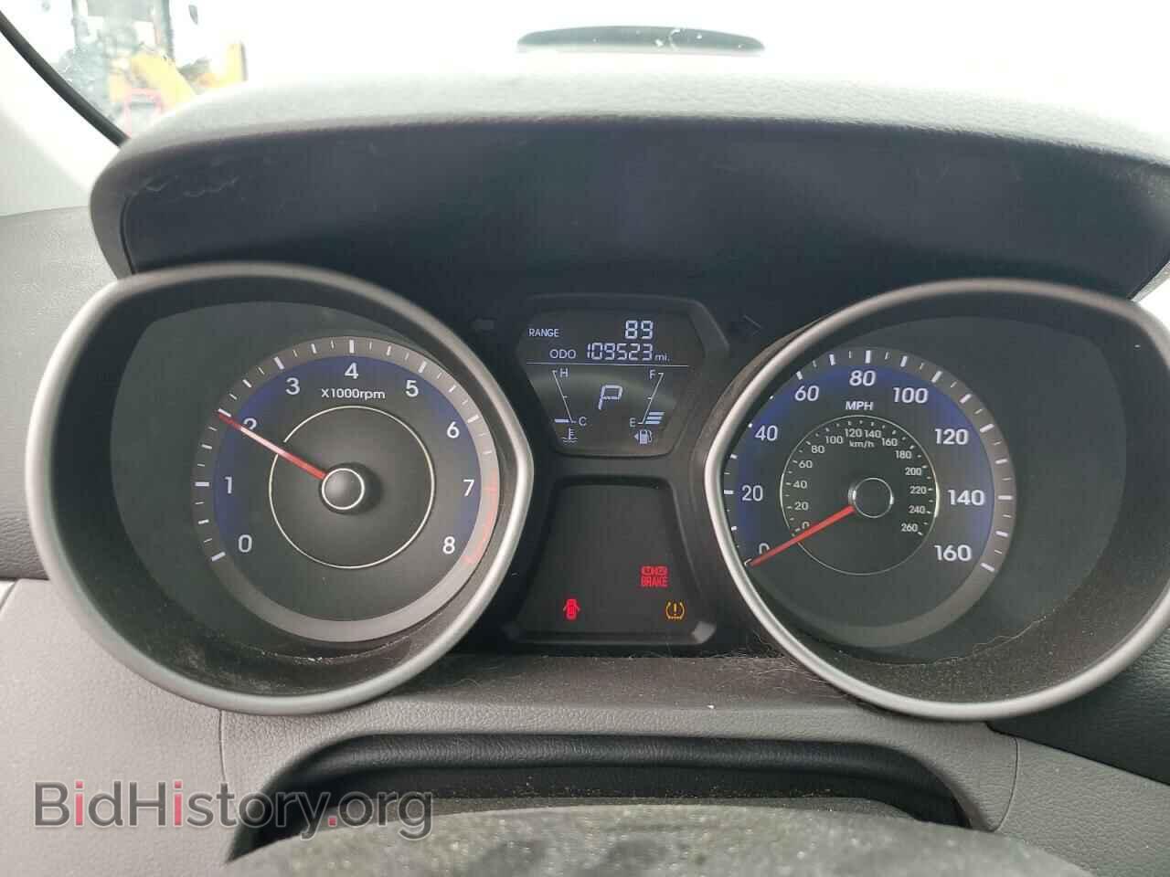 2012 HYUNDAI ELANTRA - VIN: KMHDH4AE2CU442380 - Фото 9