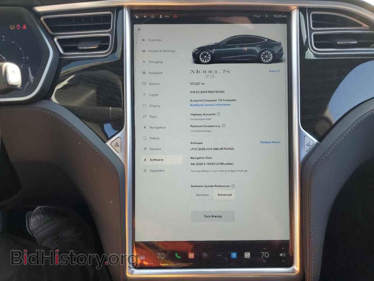 2016 TESLA MODEL S - VIN: 5YJSA1E18GF161320 - Photo 9