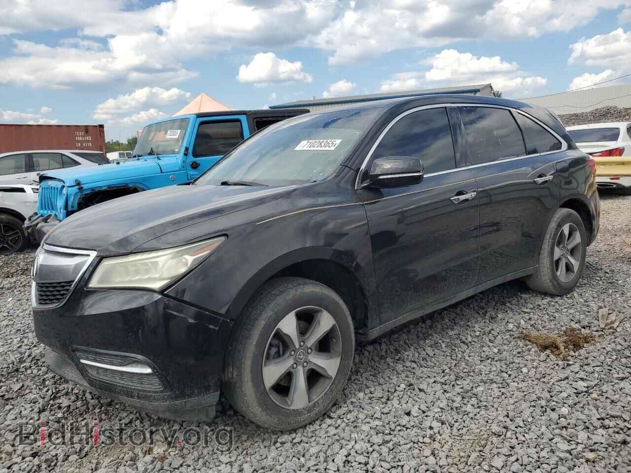 Фотография 5FRYD4H27EB004199 - ACURA MDX 2014