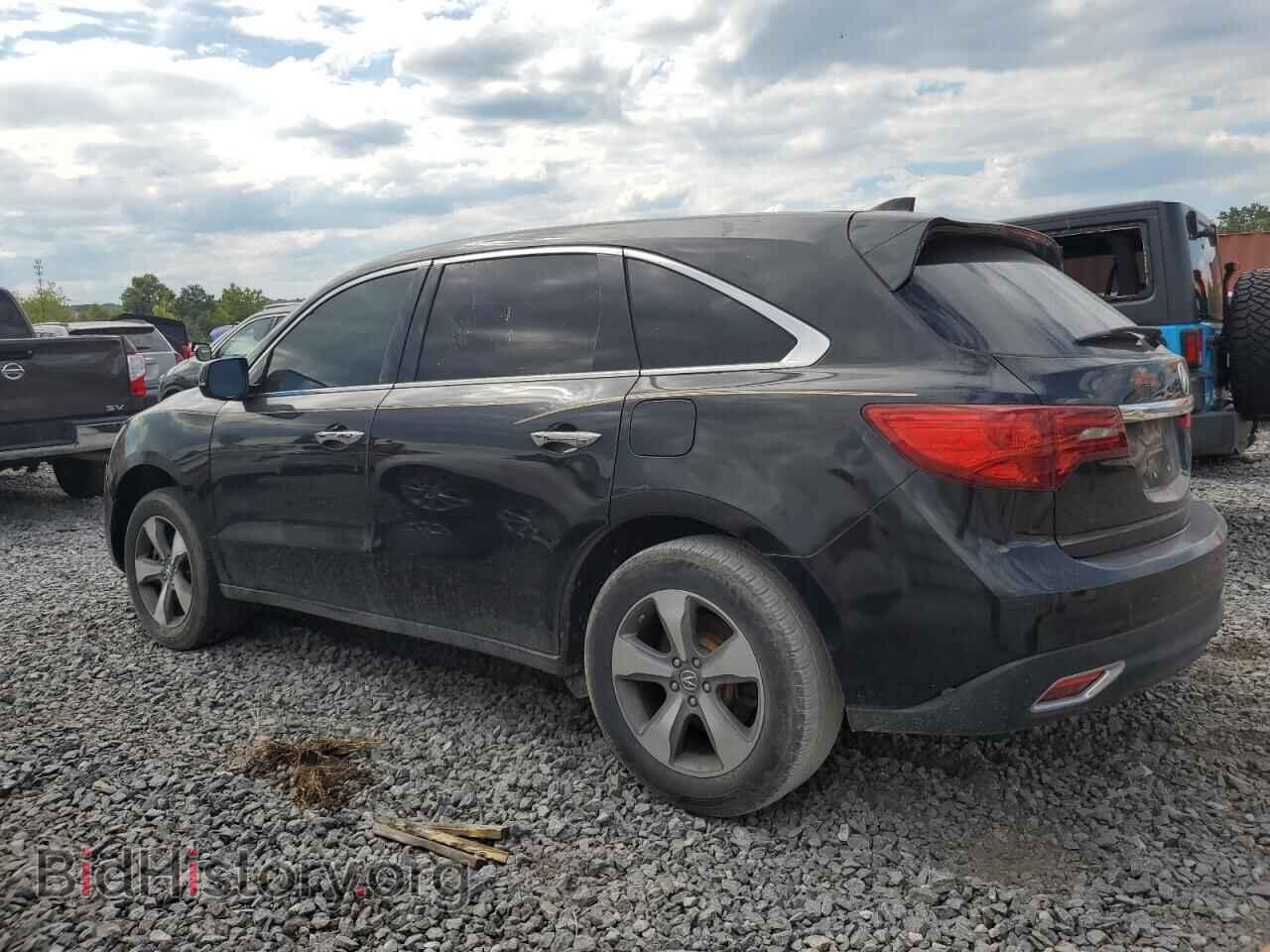 2014 ACURA MDX - VIN: 5FRYD4H27EB004199 - Фото 2