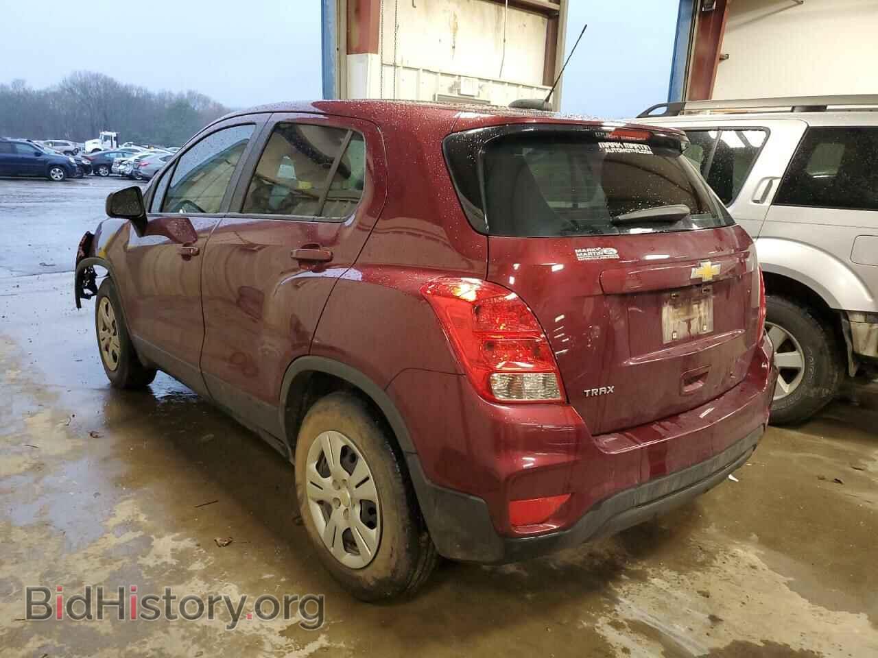 2017 CHEVROLET TRAX - VIN: 3GNCJKSB3HL173389 - Фото 2