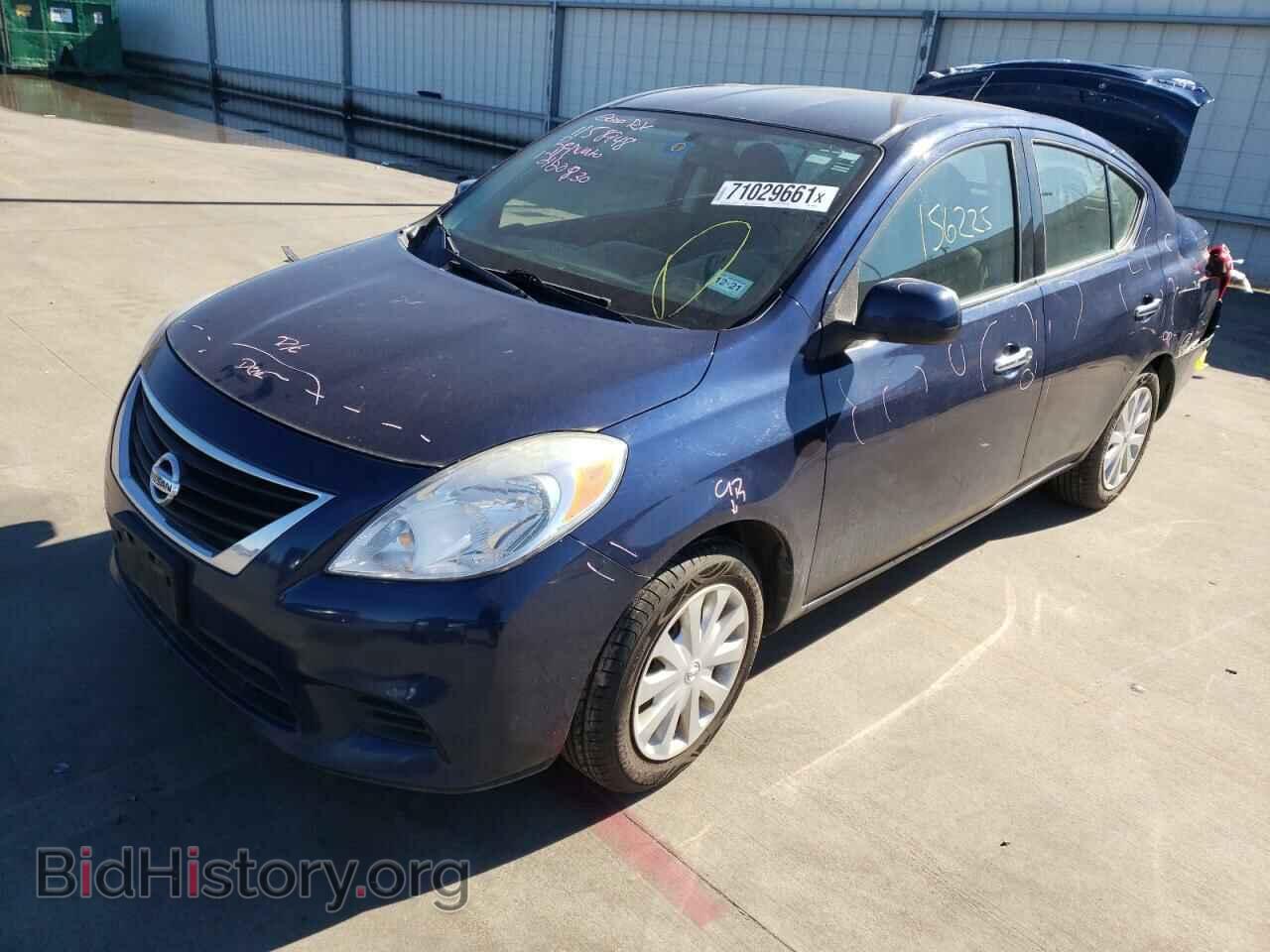 2014 NISSAN VERSA - VIN: 3N1CN7AP3EK444415 - Фото 2