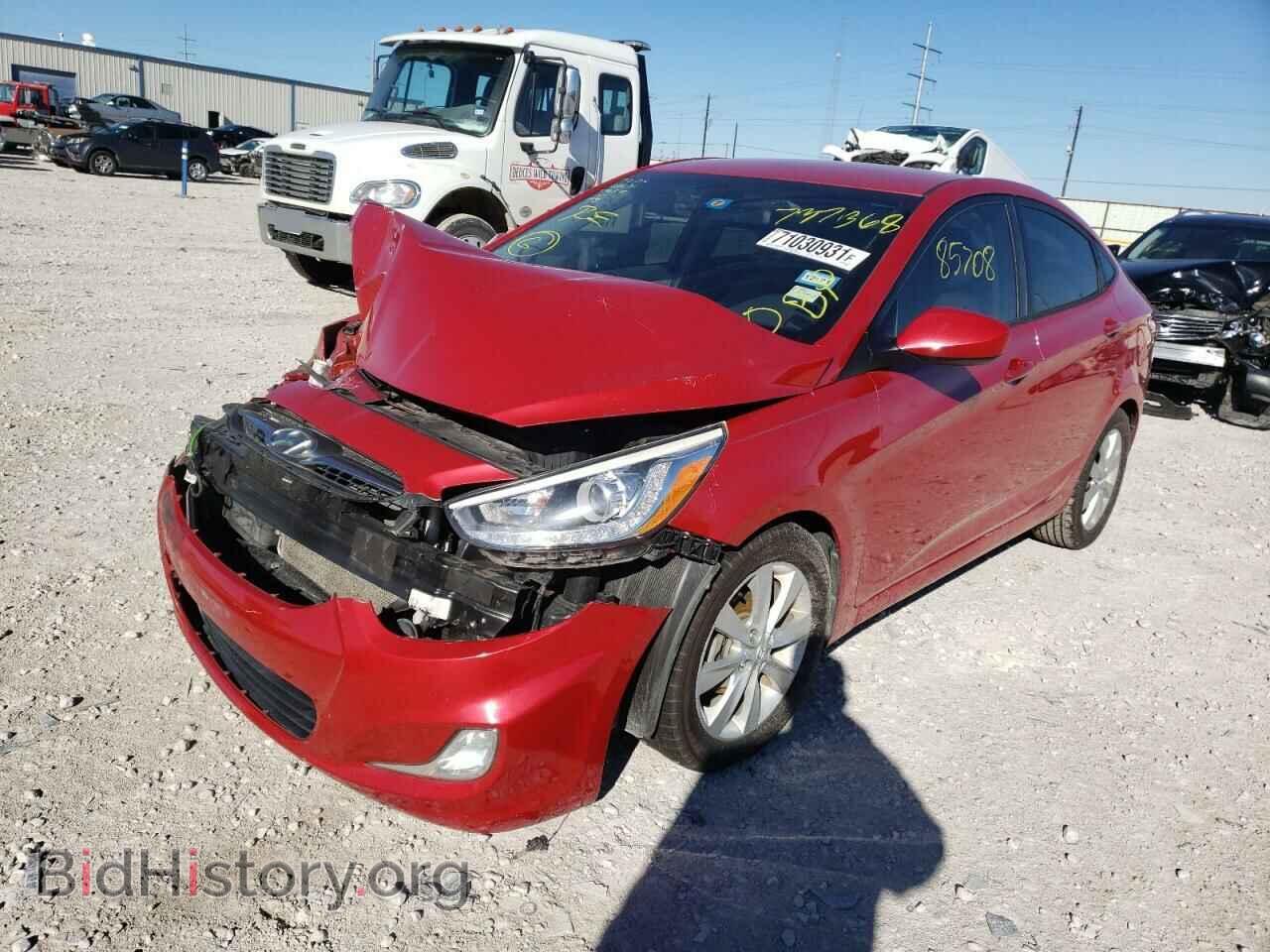 2014 HYUNDAI ACCENT - VIN: KMHCU4AE5EU737368 - Фото 2