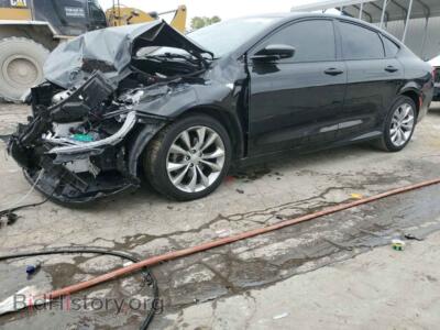 2015 Chrysler 200 200 S, черный — VIN 1C3CCCBB2FN646919, Copart