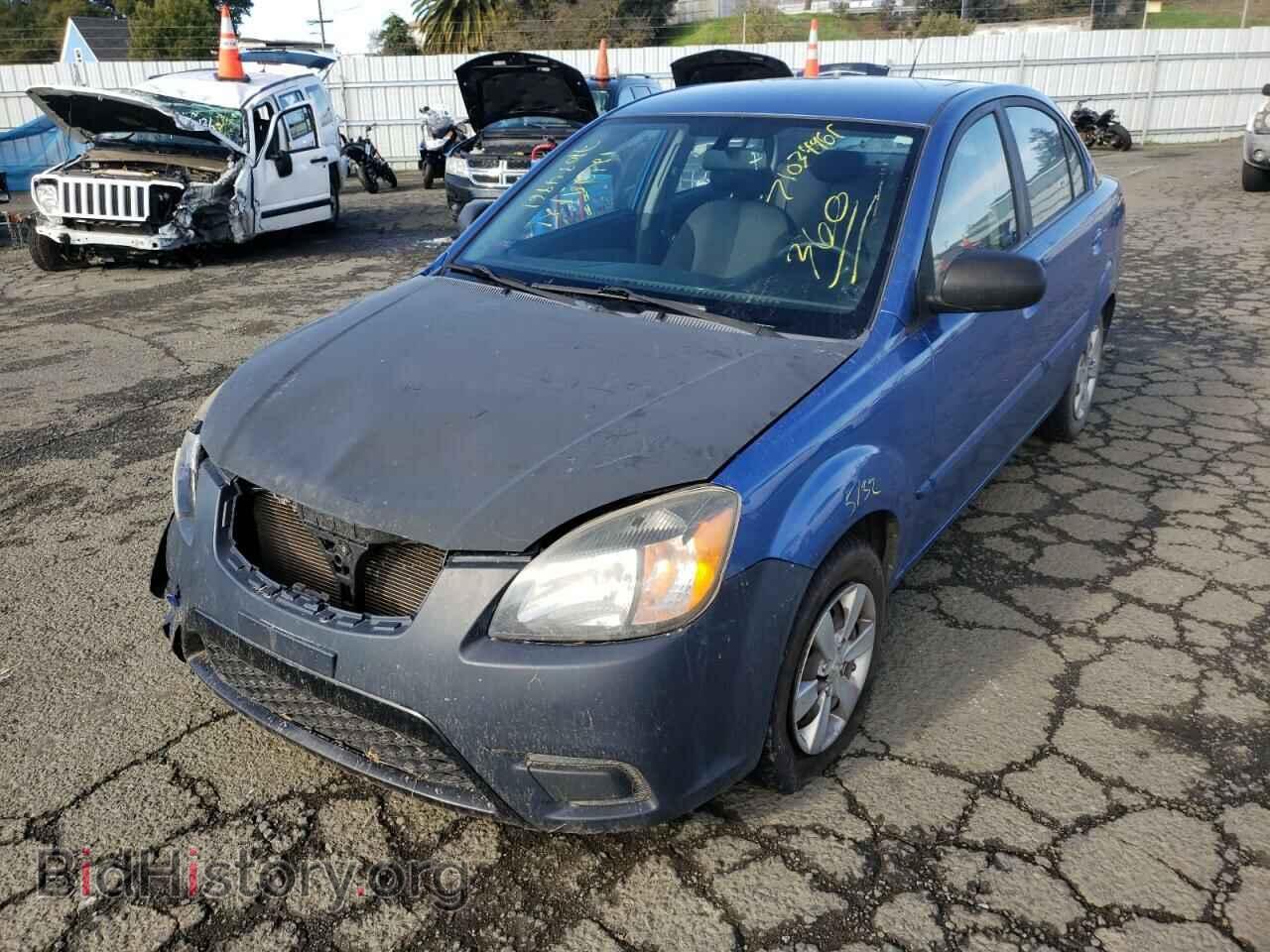 2010 KIA RIO - VIN: KNADH4A30A6674459 - Фото 2