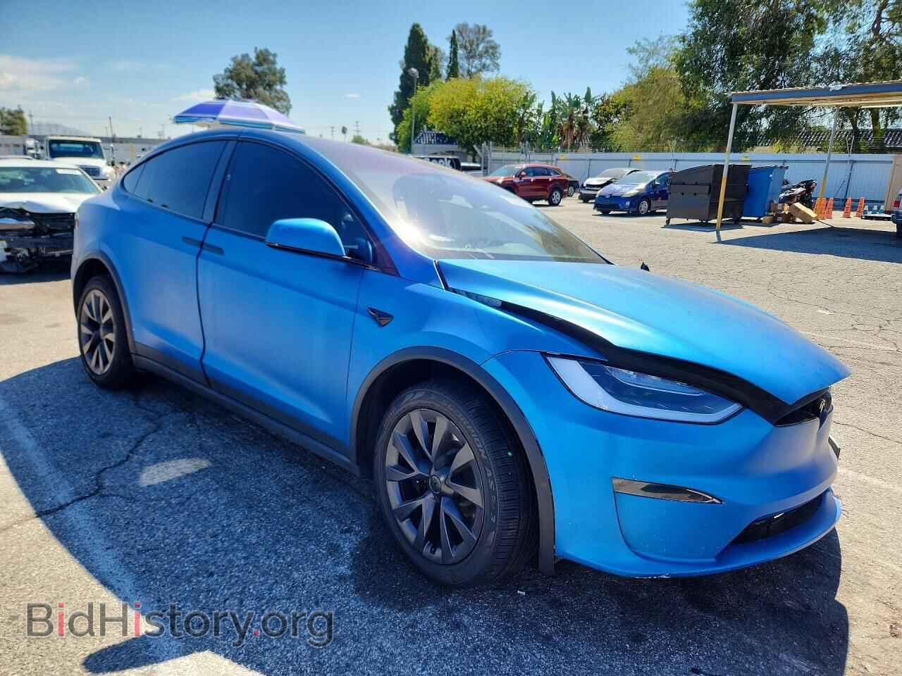 2023 Tesla MODEL X (VIN 7SAXCAE54PF403607) — фото 4 из 15
