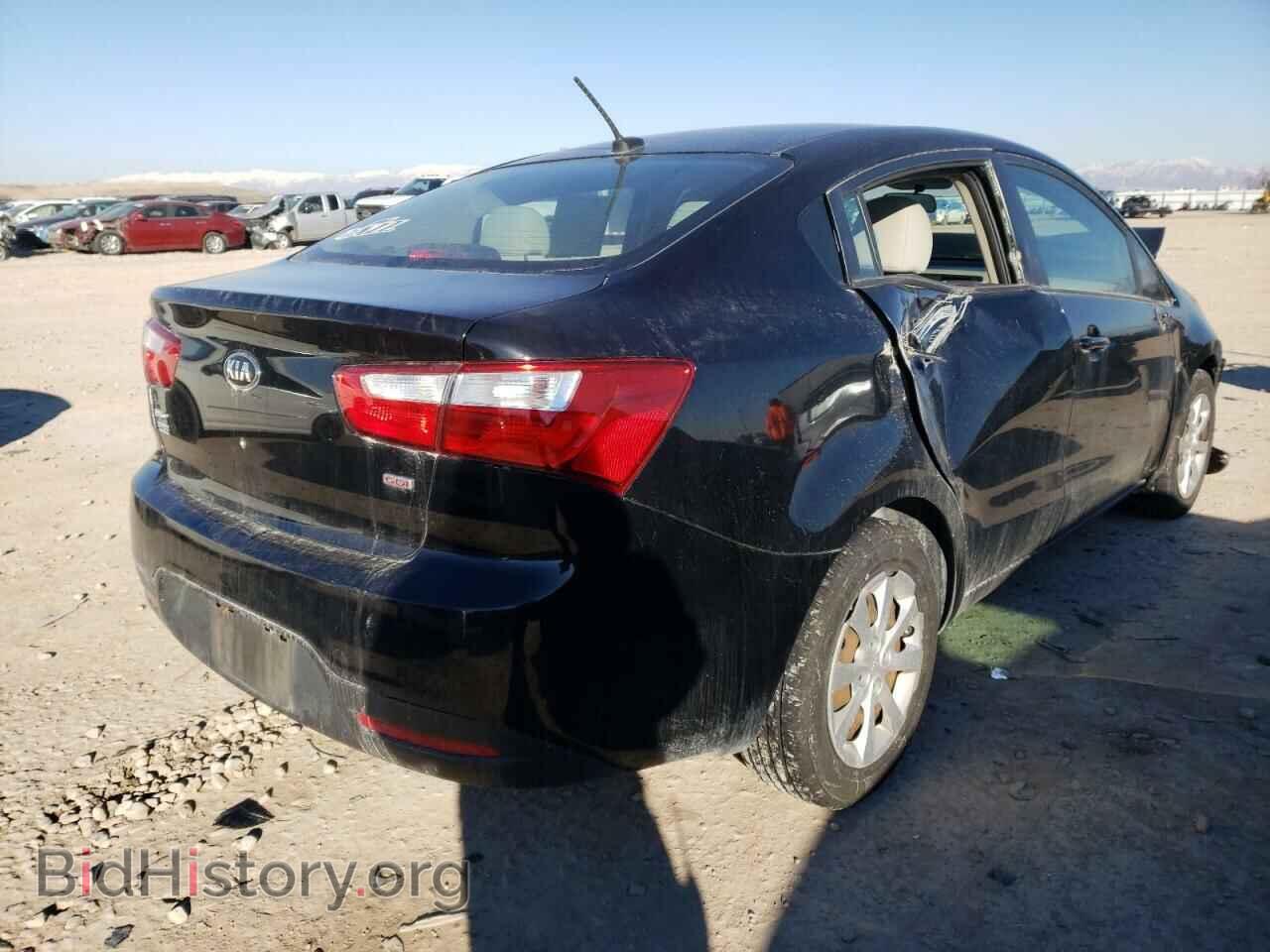 2013 KIA RIO - VIN: KNADM4A39D6268096 - Фото 4