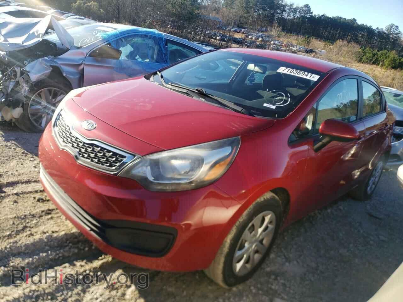 2012 KIA RIO - VIN: KNADN4A34C6056685 - Фото 2