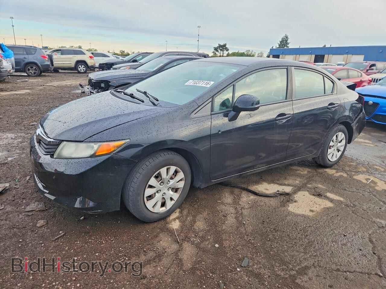 Photo 19XFB2F57CE107285 - HONDA CIVIC 2012