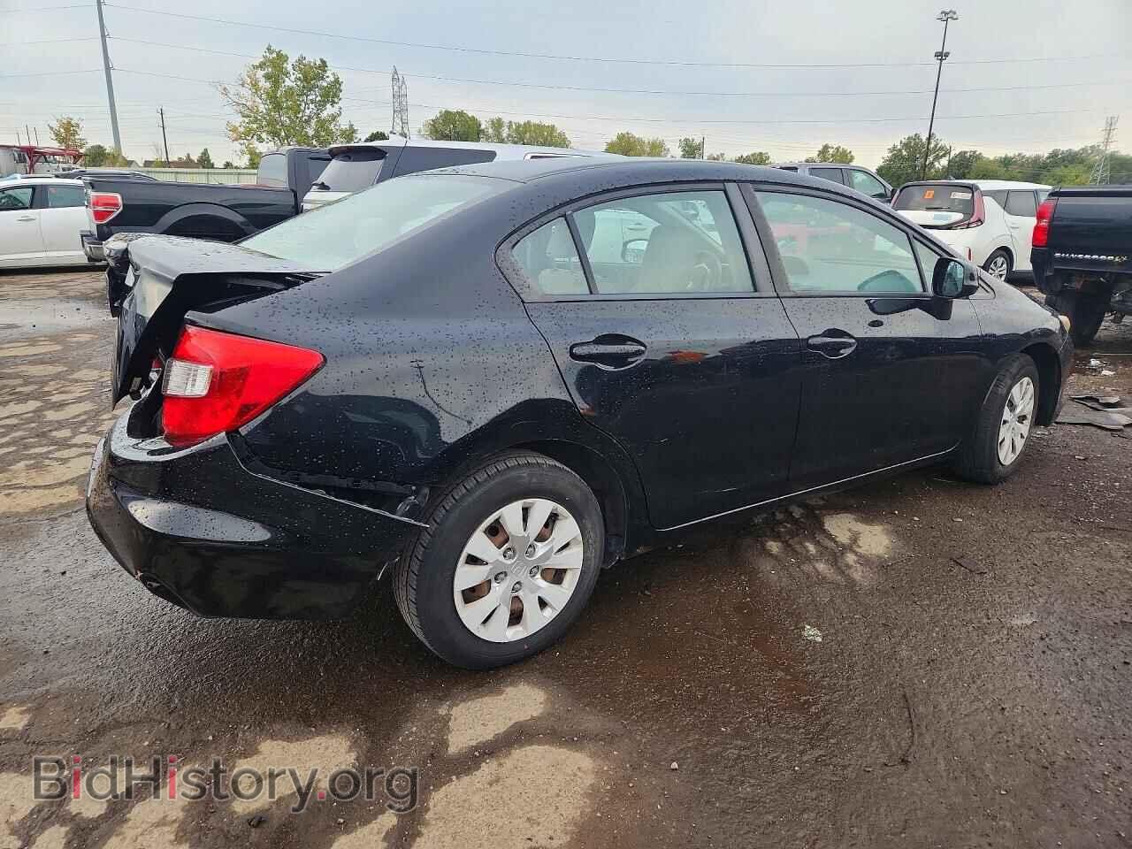 2012 HONDA CIVIC - VIN: 19XFB2F57CE107285 - Фото 3