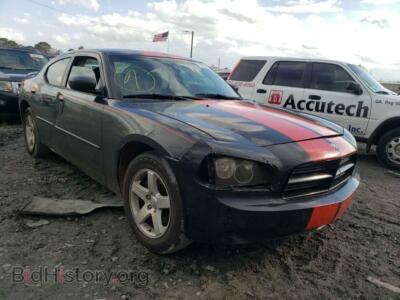2008 Dodge CHARGER, black — VIN 2B3KA43R68H264131, Copart