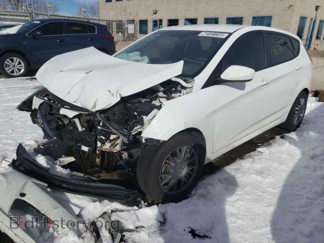 2014 HYUNDAI ACCENT - VIN: KMHCT5AEXEU190400 - Фото 2