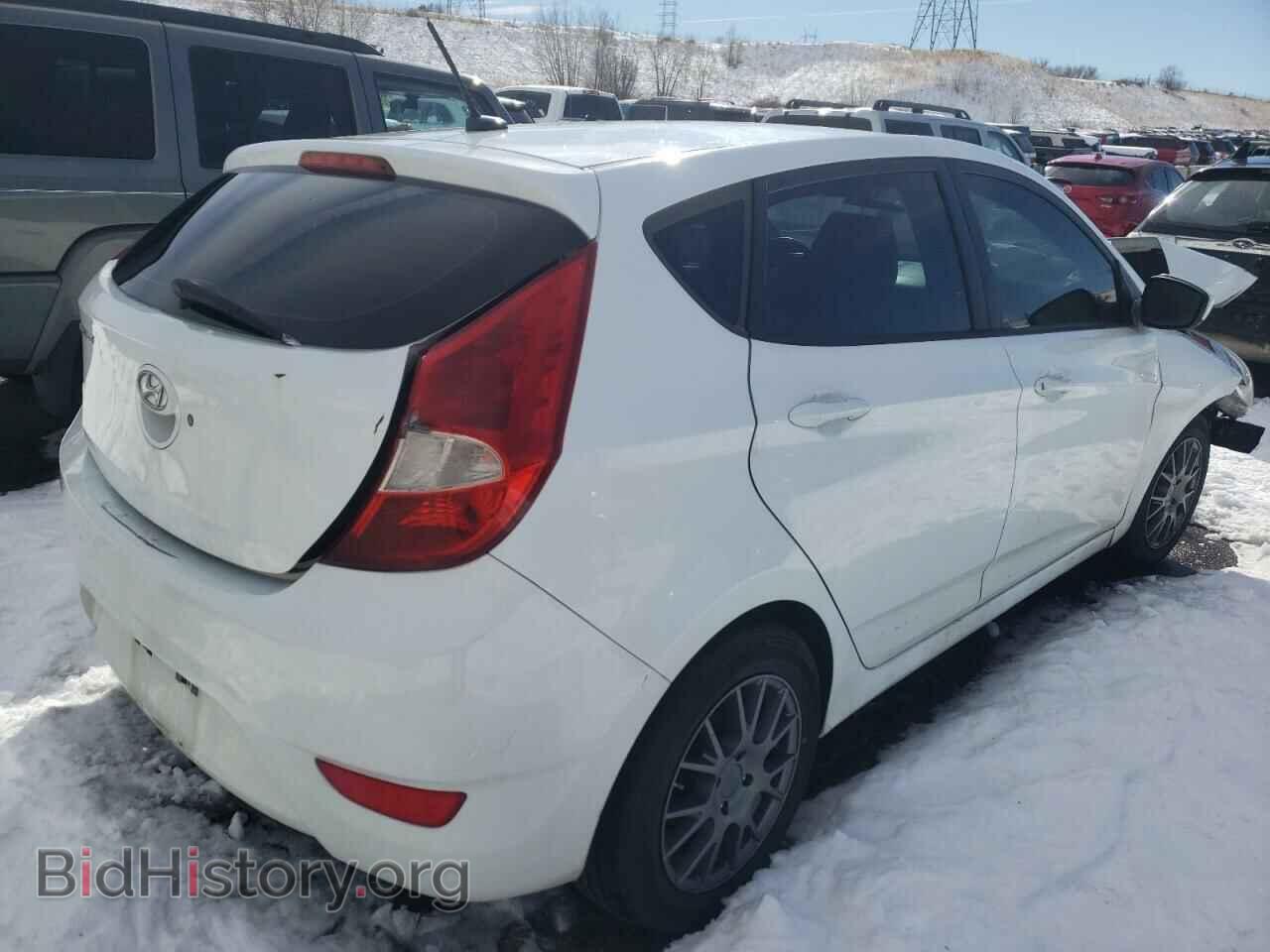 2014 HYUNDAI ACCENT - VIN: KMHCT5AEXEU190400 - Фото 4