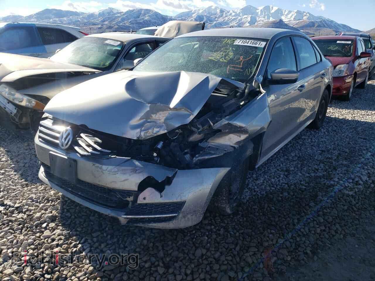 2014 VOLKSWAGEN PASSAT - VIN: 1VWAT7A38EC089848 - Фото 2