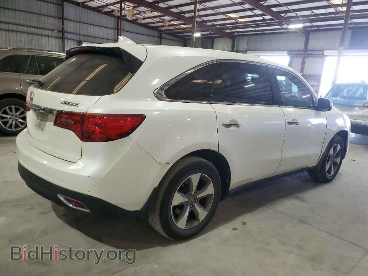 2014 ACURA MDX - VIN: 5FRYD3H25EB002736 - Фото 3