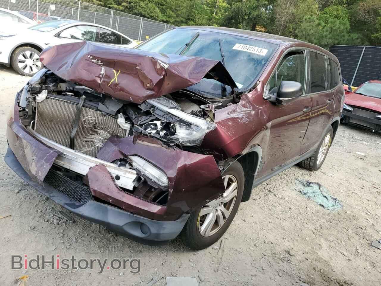 Фотография 5FNYF5H13HB003032 - HONDA PILOT 2017