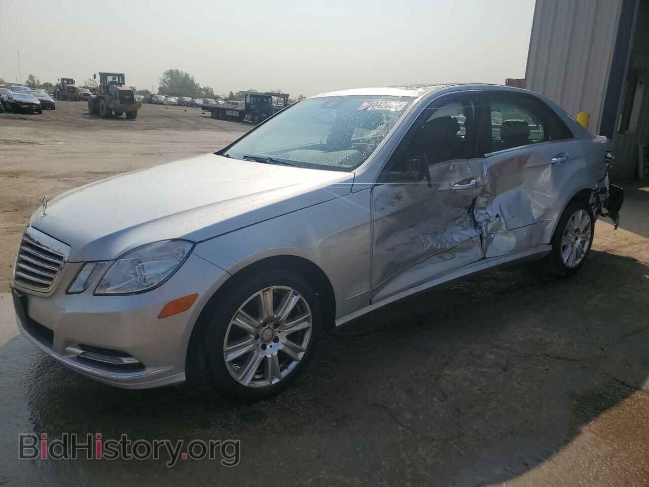 Photo WDDHF8JB6DA769575 - MERCEDES-BENZ E-CLASS 2013