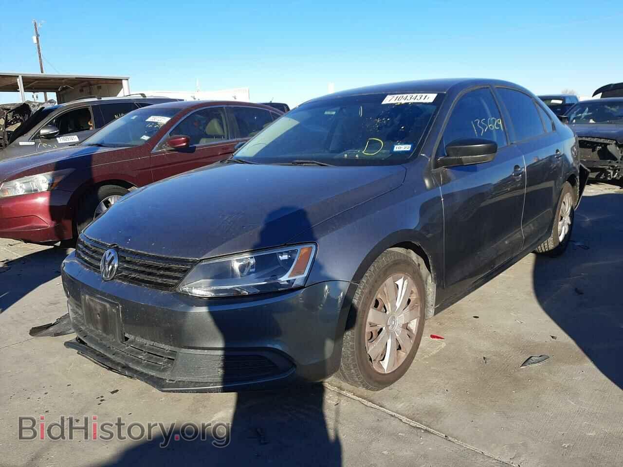 2012 VOLKSWAGEN JETTA - VIN: 3VW2K7AJ0CM397968 - Фото 2