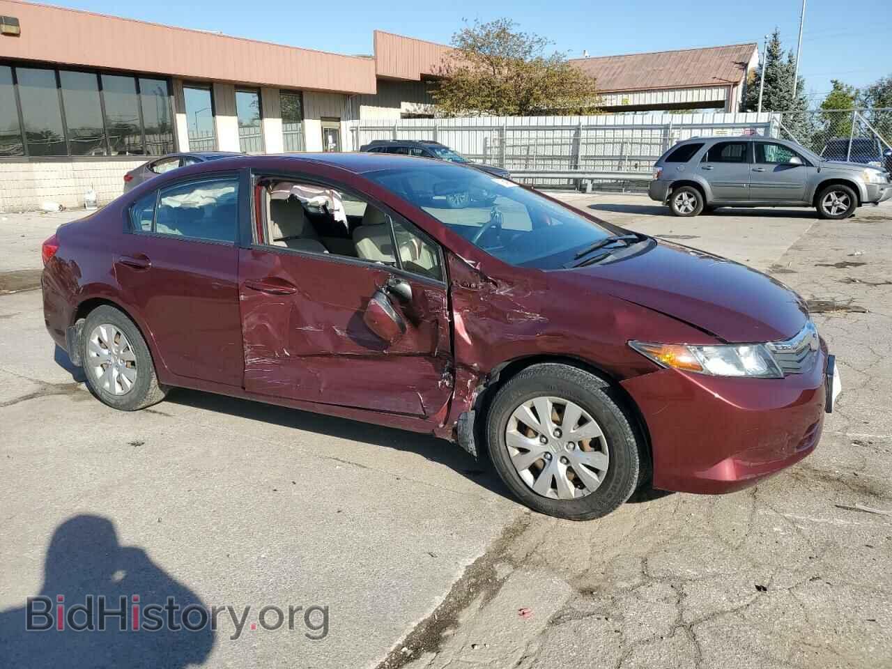 2012 HONDA CIVIC - VIN: 2HGFB2F54CH534025 - Фото 4