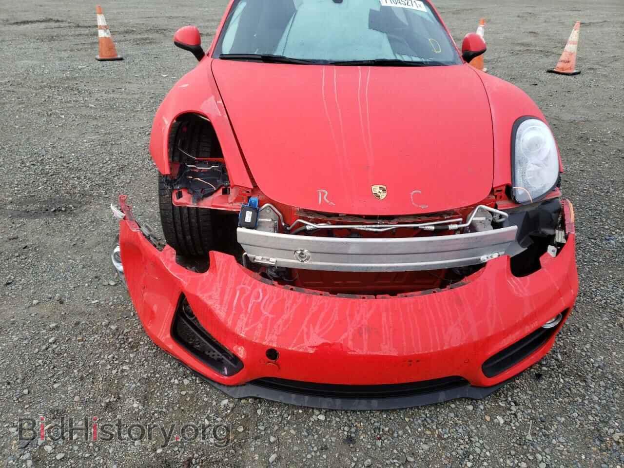 2016 PORSCHE CAYMAN - VIN: WP0AA2A88GK171336 - Фото 9
