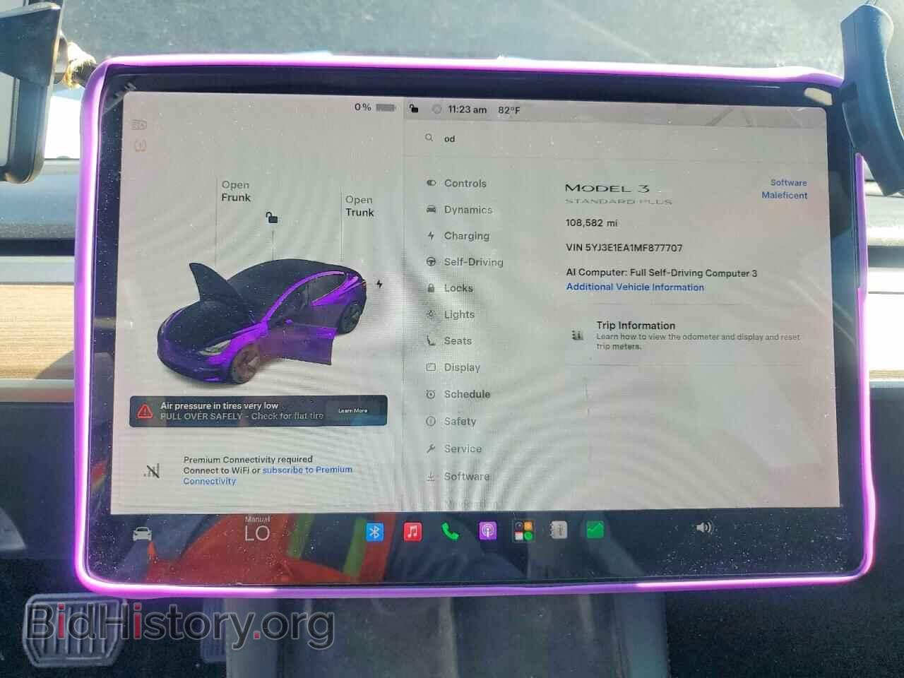 2021 TESLA MODEL 3 - VIN: 5YJ3E1EA1MF877707 - Фото 9