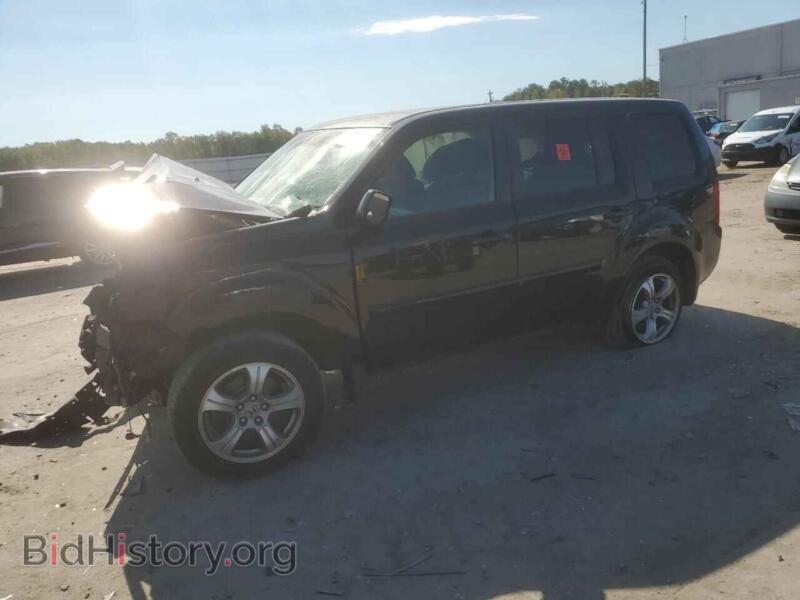 2013 Honda PILOT EX (VIN 5FNYF4H49DB031979) — фото 1 из 14, Copart, повреждение: передняя часть