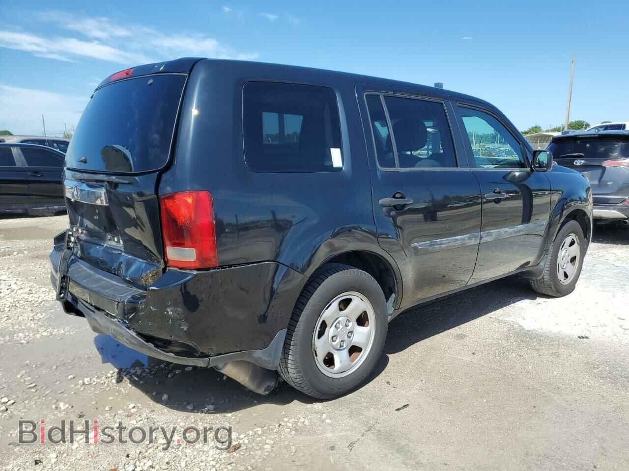 2013 HONDA PILOT - VIN: 5FNYF3H23DB017245 - Фото 3